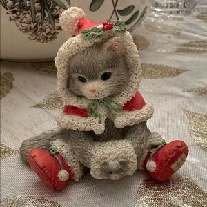 1993 vintage Calico Kitten “Wrapped In the Warmth of Friendship” Enesco corp